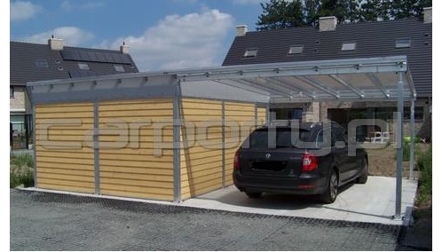 Carport with Storage Room